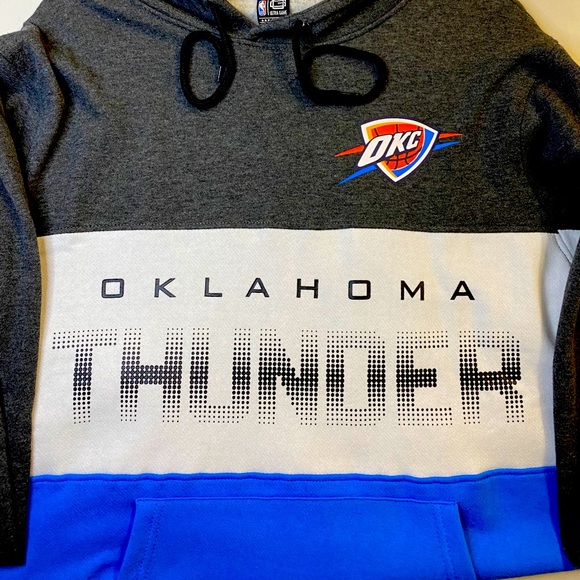 🚫 SOLD 🚫 ⭐️Oklahoma Thunder fleece hoodie - Picture 1 of 5